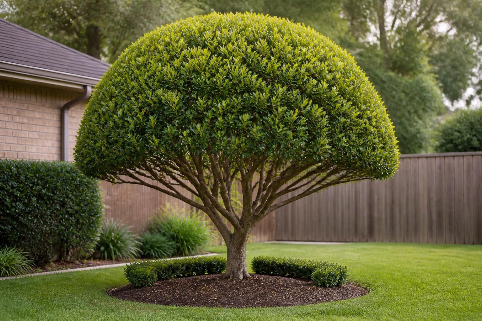 Precisely pruned tree with balanced branches